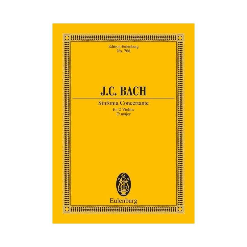 Bach, J.C - Sinfonia Concertante Eb Major