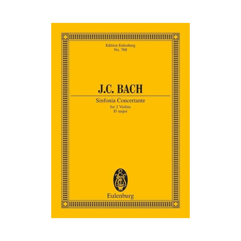 Bach, J.C - Sinfonia Concertante Eb Major