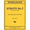 Mendelssohn Bartholdy, Felix - Sonata No. 2 in D major