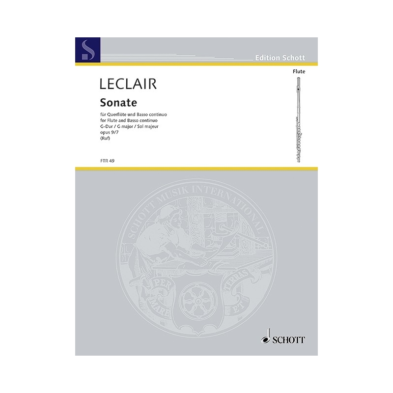 Leclair, Jean-Marie - Sonata in G major