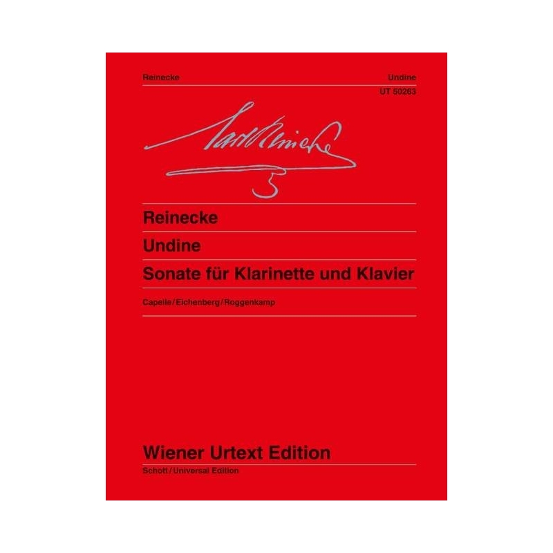 Reinecke, Carl - Undine Sonata op. 167 