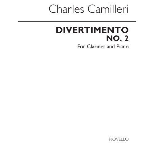 Divertimento No.2 for Clarinet and P.
