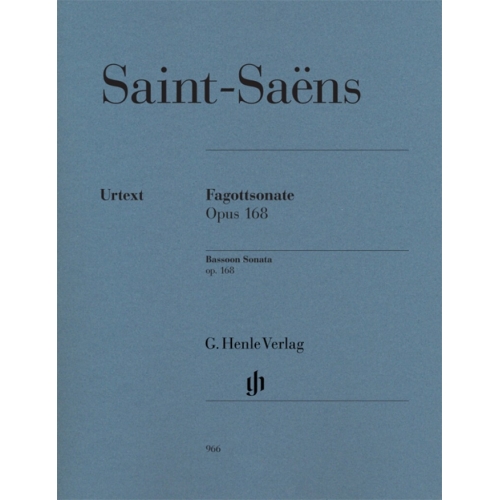 Saint-Saëns, Camille - Bassoon Sonata op. 168