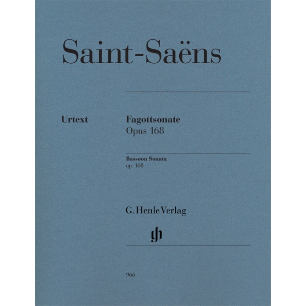 Saint-Saëns, Camille - Bassoon Sonata op. 168 