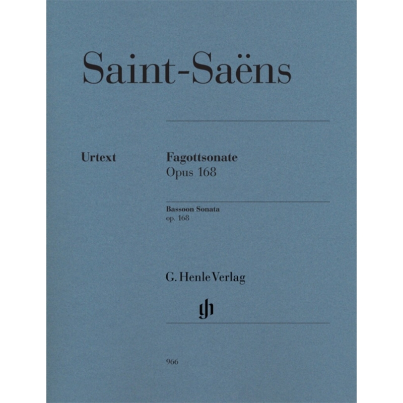 Saint-Saëns, Camille - Bassoon Sonata op. 168