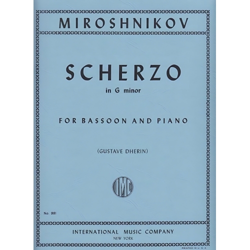 Miroshnikov, Oleg - Scherzo