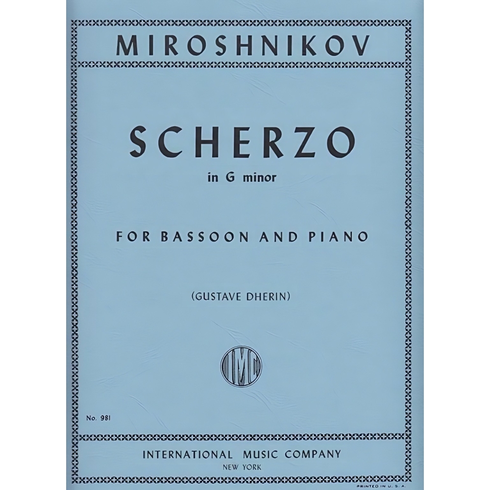 Miroshnikov, Oleg - Scherzo 