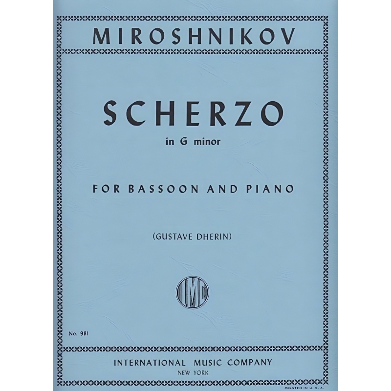 Miroshnikov, Oleg - Scherzo