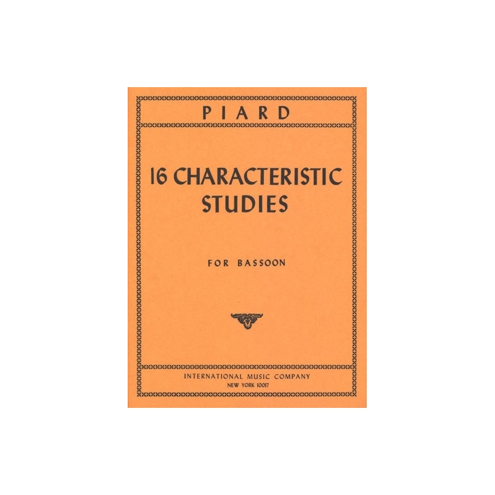 Piard, Marius - 16 CHARACTERISTIC STUDIES 