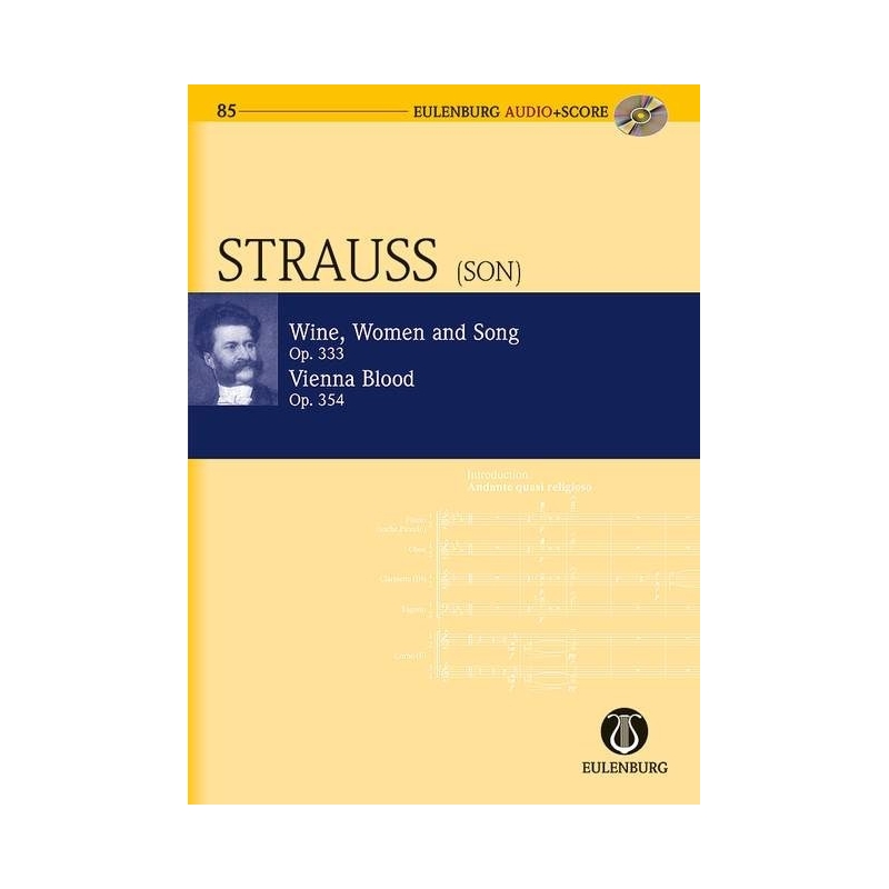 Strauß (Son), Johann - Wine, Women and Song / Vienna Blood op. 333 / 354 