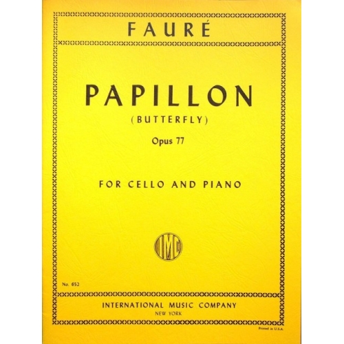 Fauré, Gabriel - Papillon...