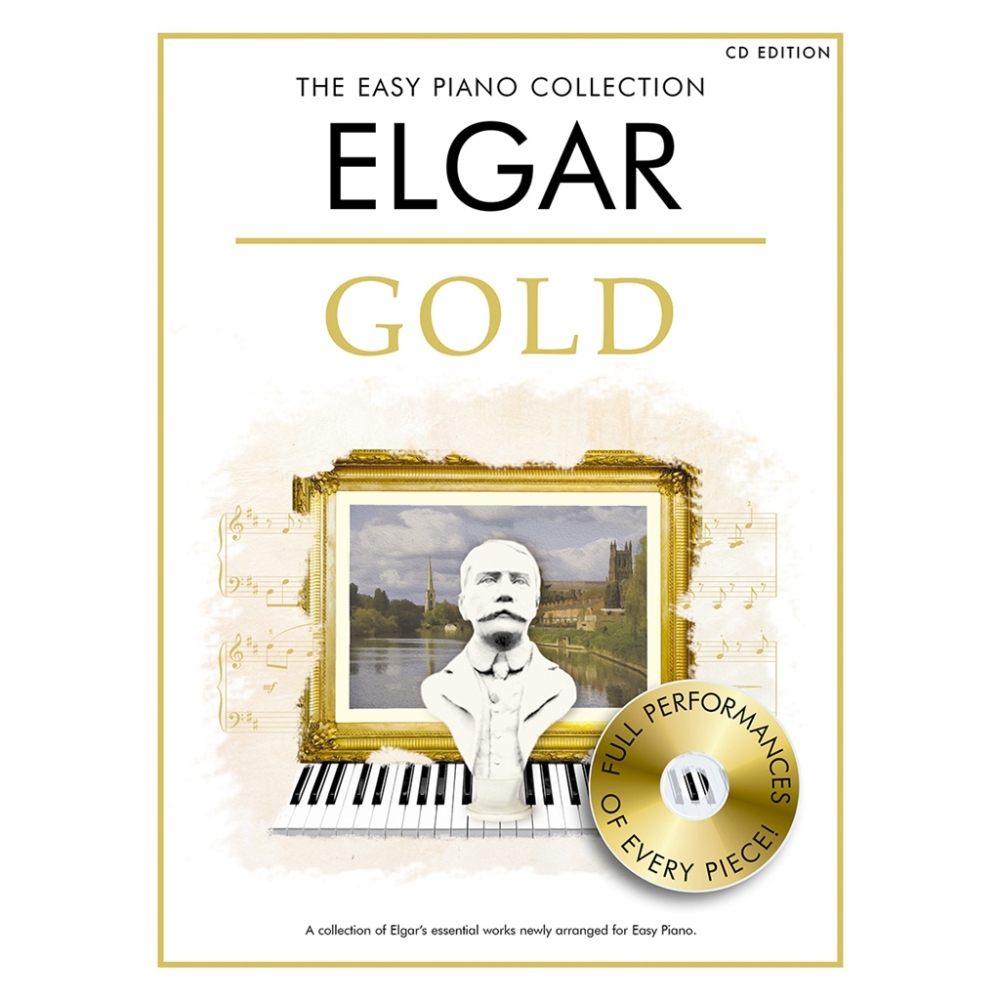 The Easy Piano Collection: Elgar - Gold Book/CD Ed