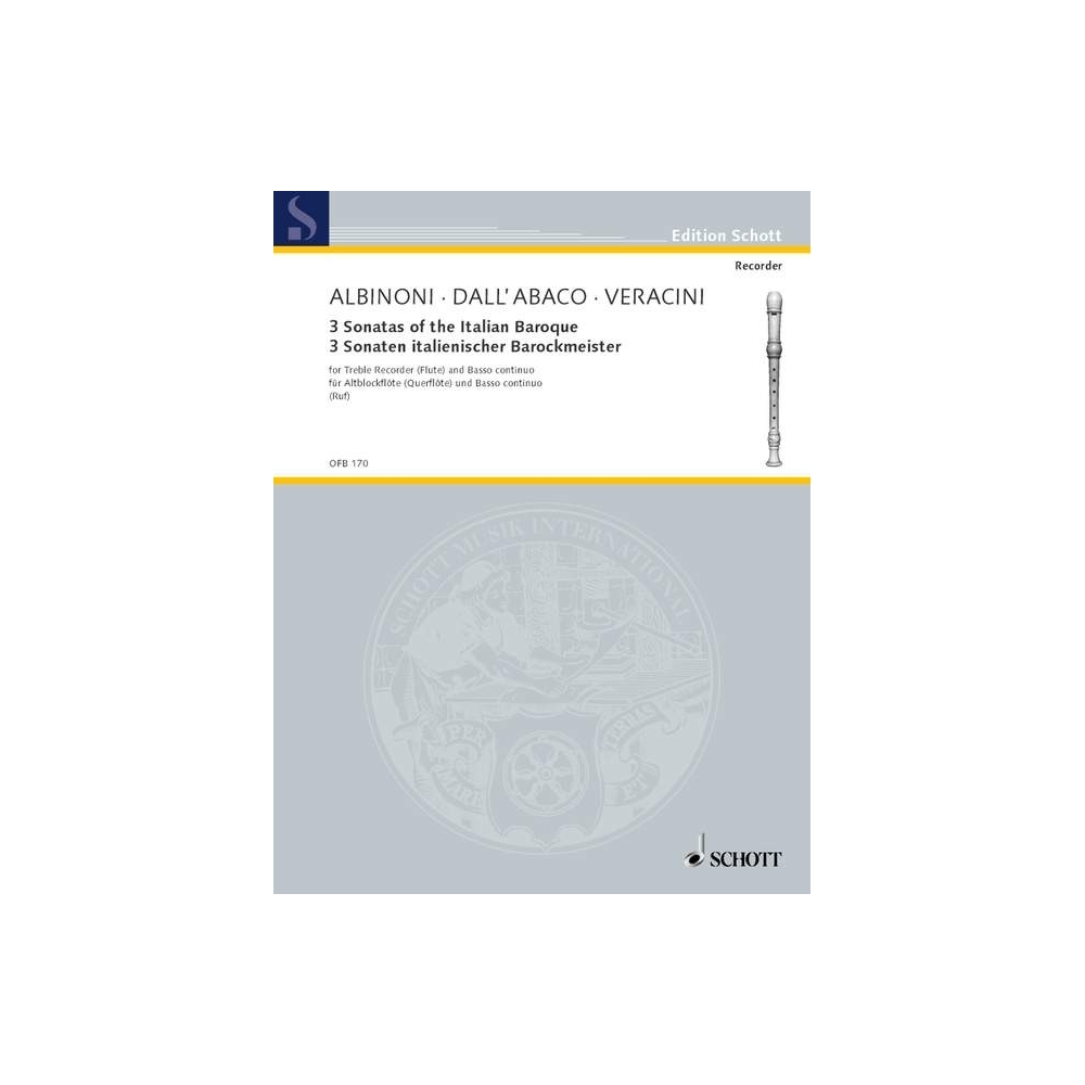 3 Sonatas of the Italian Baroque 