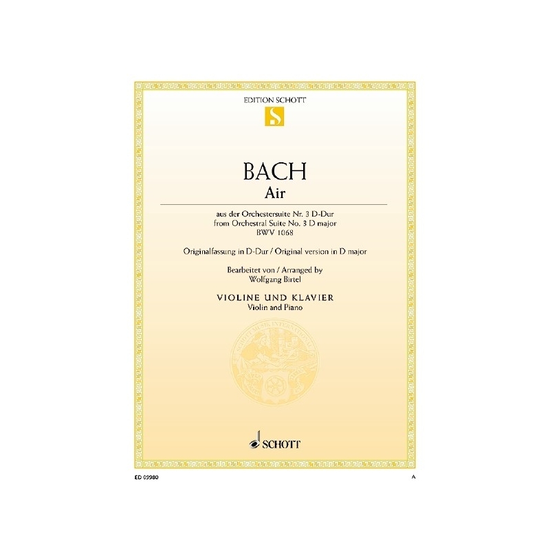Bach, J.S - Air BWV 1068 