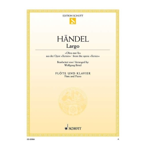 Handel, G F - Largo (Ombra mai fu)