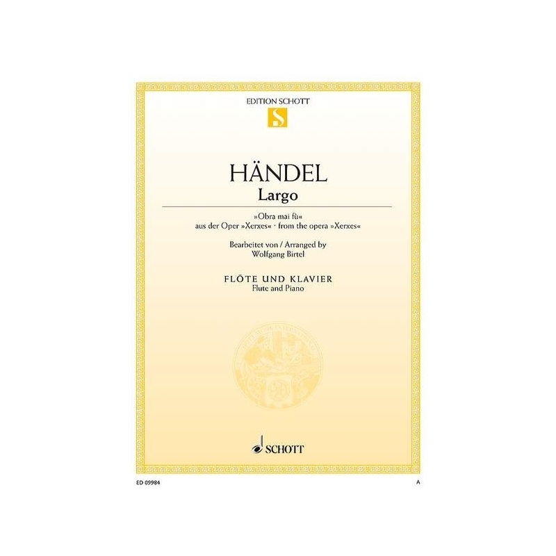Handel, G F - Largo (Ombra mai fu)