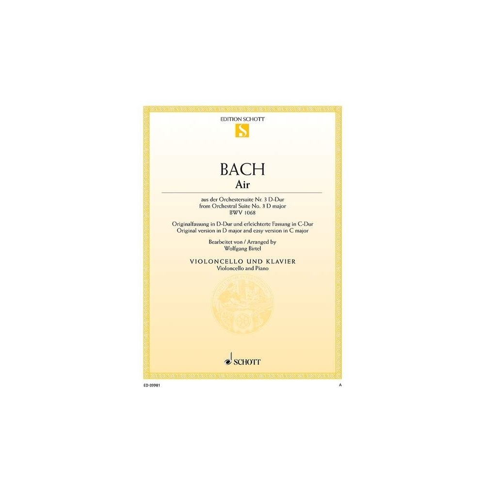 Bach, J.S - Air BWV 1068 