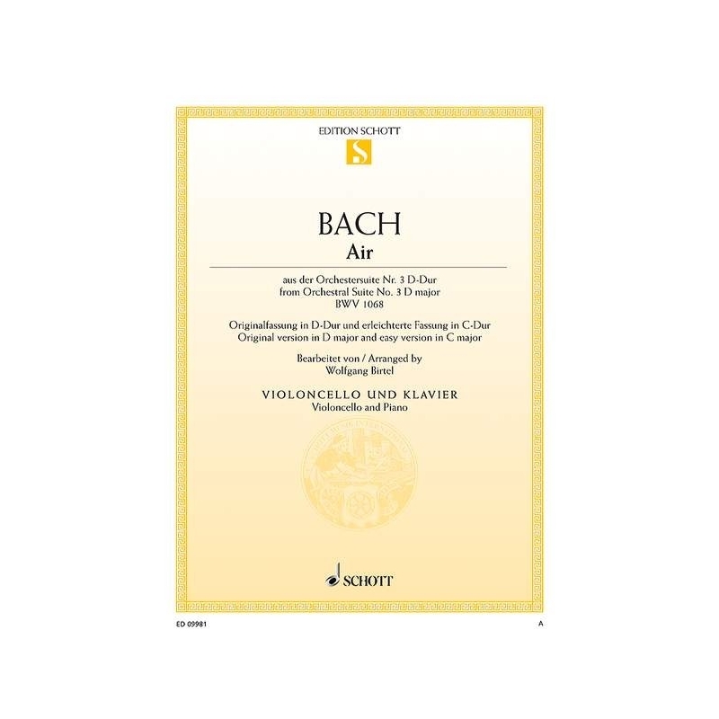 Bach, J.S - Air BWV 1068