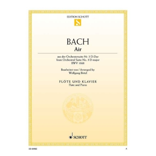 Bach, J S - Air in D major