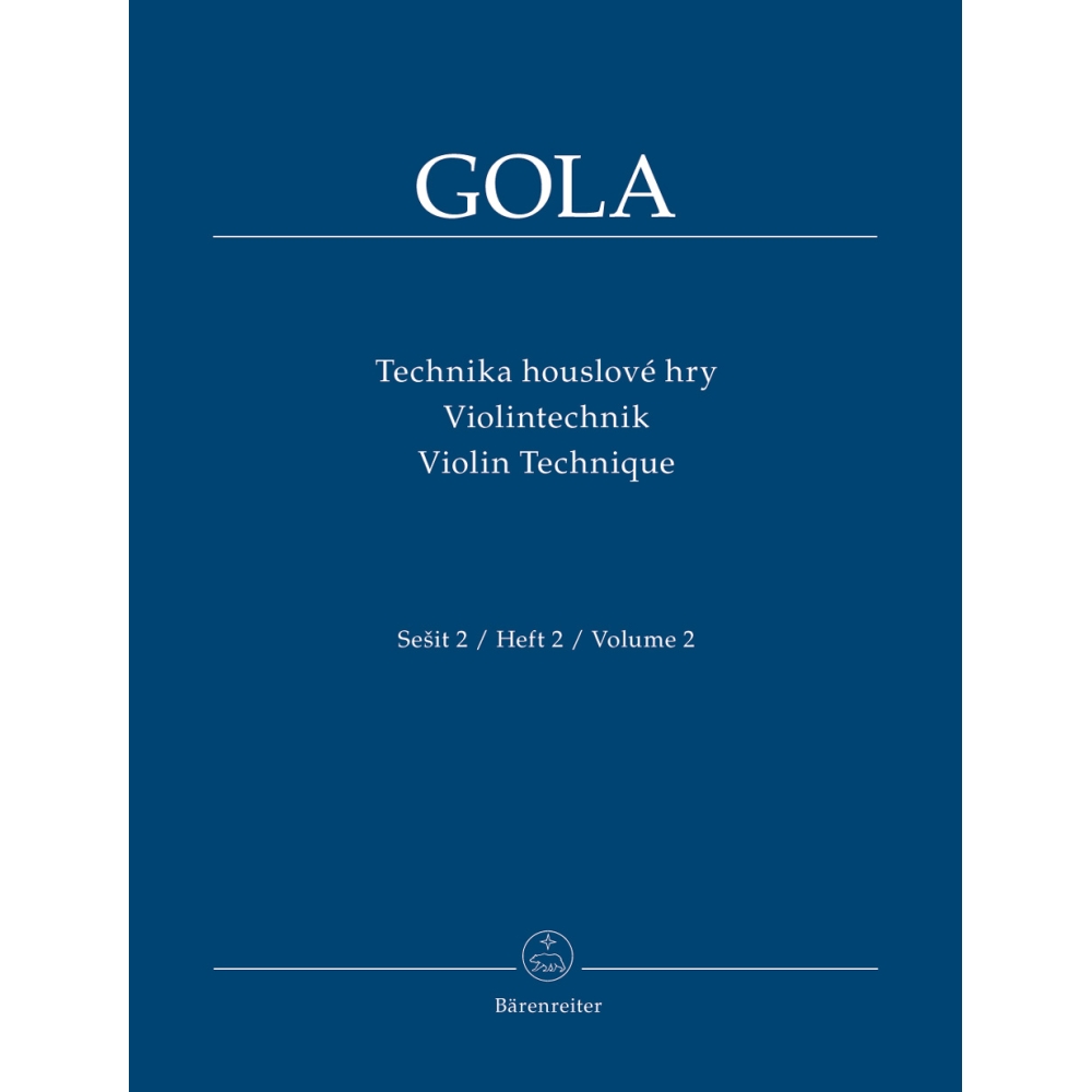 Gola, Zdenek - Violin Technique Volume Two