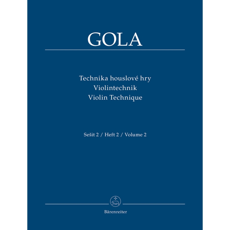 Gola, Zdenek - Violin Technique Volume Two