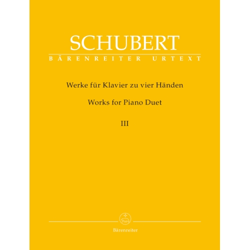 Schubert, Franz - Works for Piano Duet III