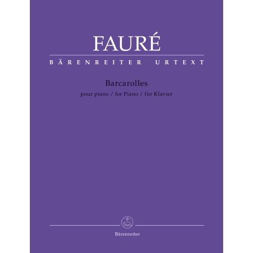 Faure, Gabriel - Barcarolles