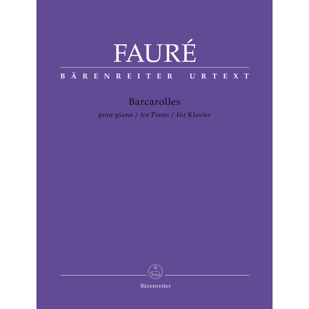 Faure, Gabriel - Barcarolles