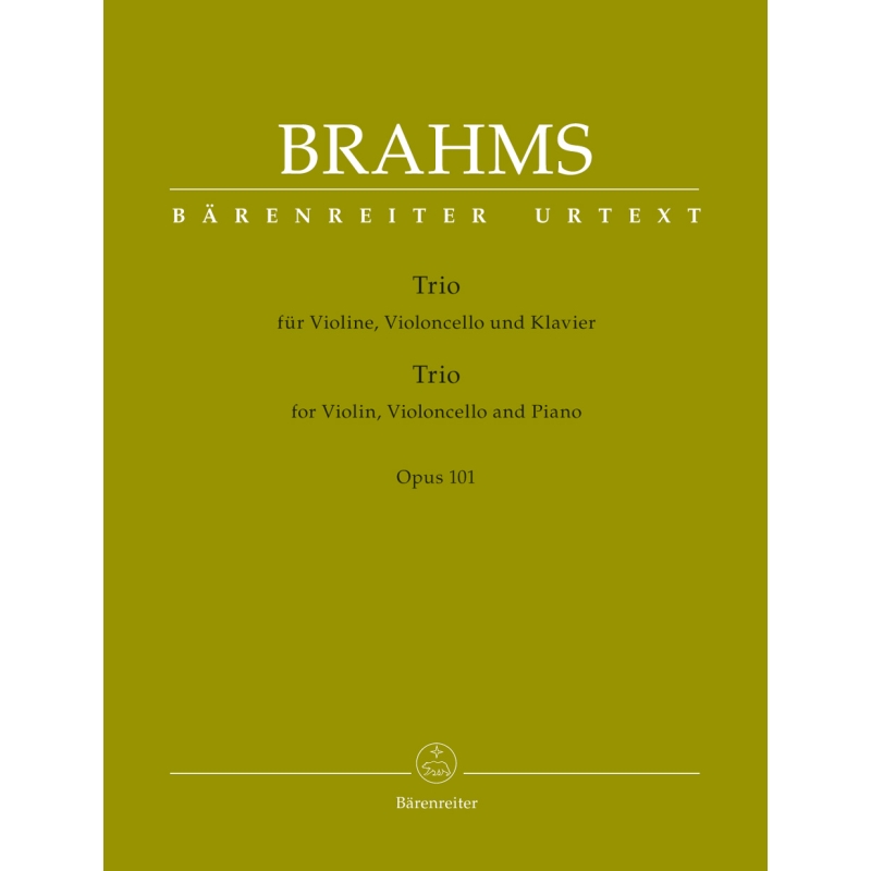 Brahms, Johannes - Piano Trio Opus 101