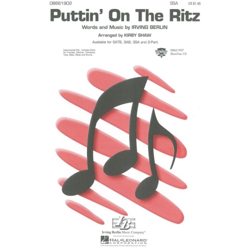 Berlin, Irving - Puttin' On the Ritz (SSA)