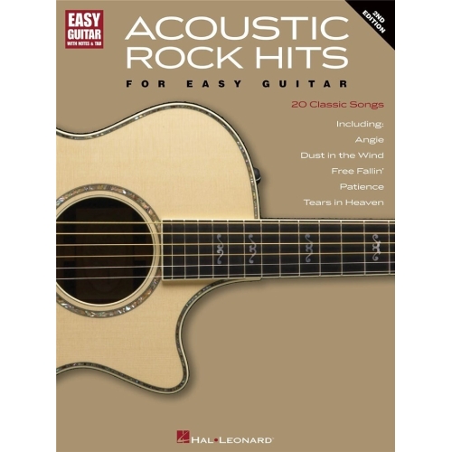 Acoustic Rock Hits For Easy Guitar 2nd edition