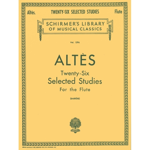 Altès, Joseph-Henri - 26 Selected Studies