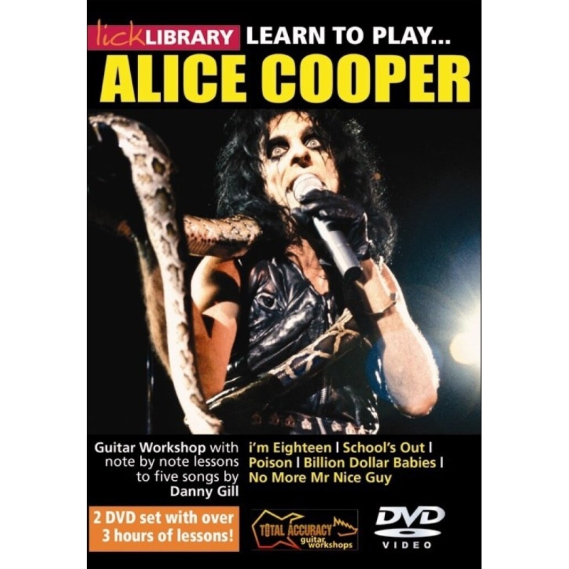 Learn To Play Alice Cooper