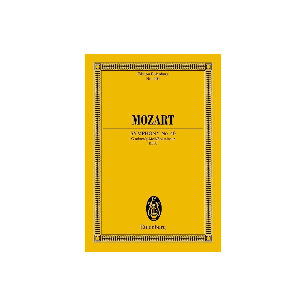 Mozart, Wolfgang Amadeus - Symphony No. 40 G Minor KV 550 