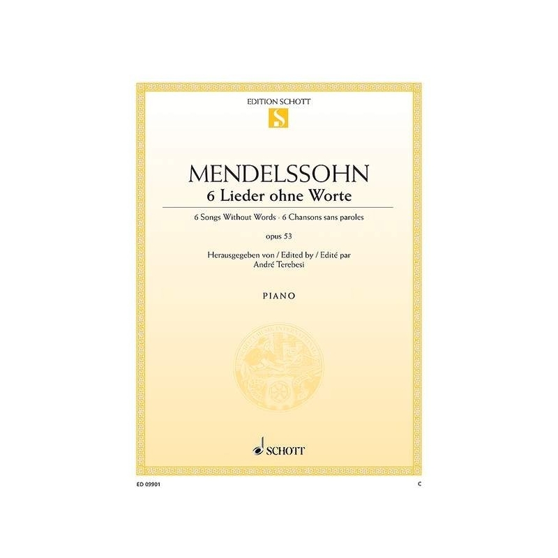 Mendelssohn, Felix - Six Songs without Words
