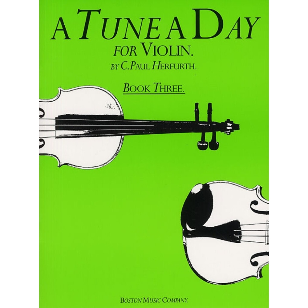 Herfurth, Paul - A Tune A Day For Violin Book Three