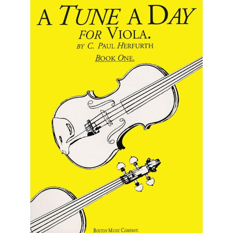 Herfurth, Paul - A Tune a Day For Viola Book One