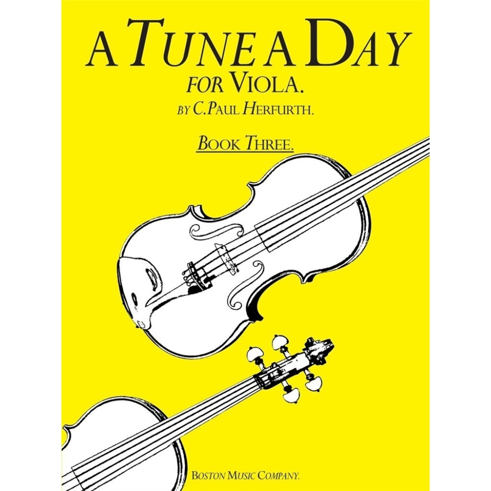 Herfurth, Paul - A Tune A Day For Viola Book Three
