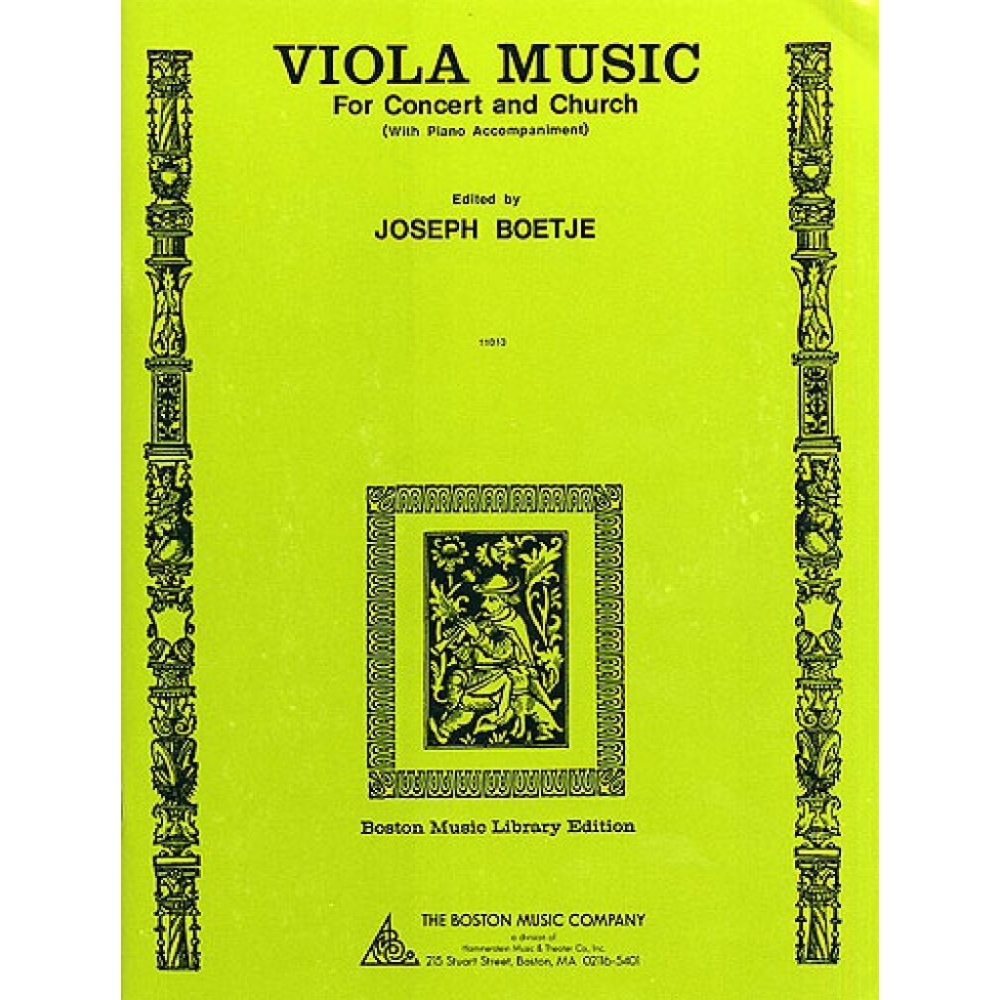 Viola Music For Concert And Church