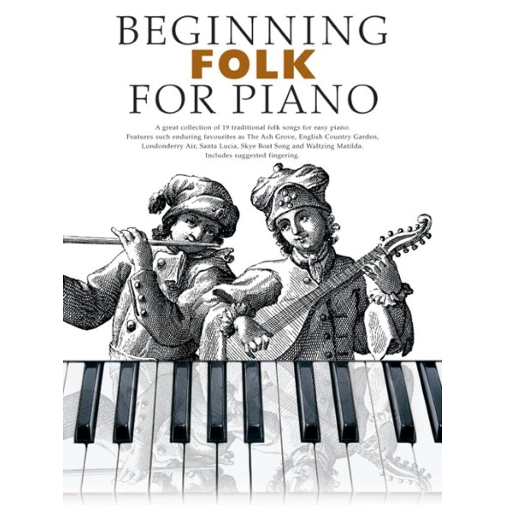 Beginning Folk For Piano