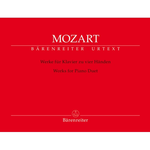 Mozart, W A - Works for Piano Duet