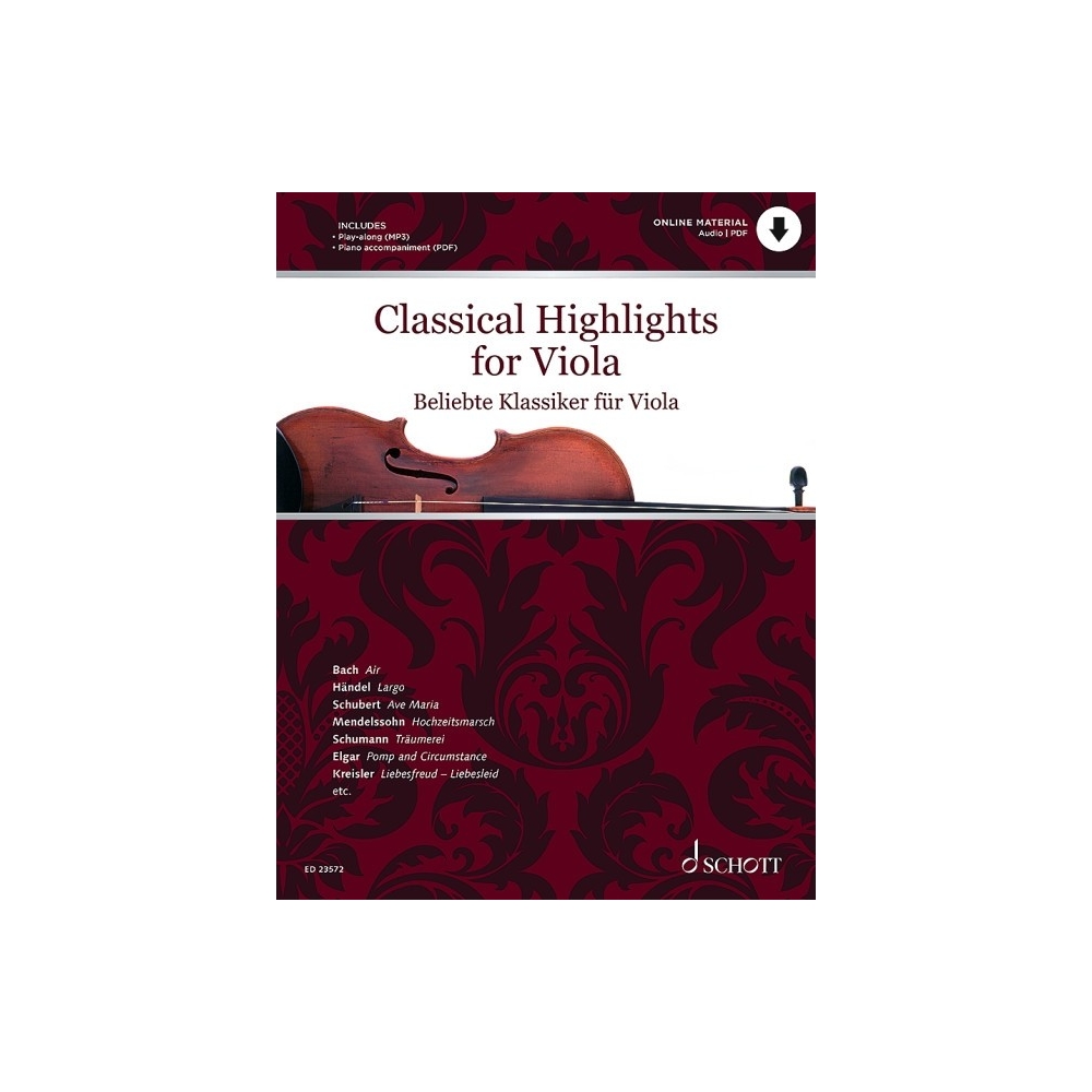 Classical Highlights for Viola & Piano