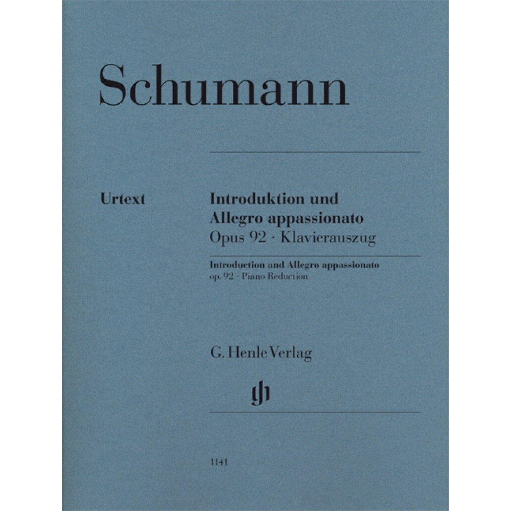 Schumann, Robert - Introduktion und Allegro appassionato op. 92 