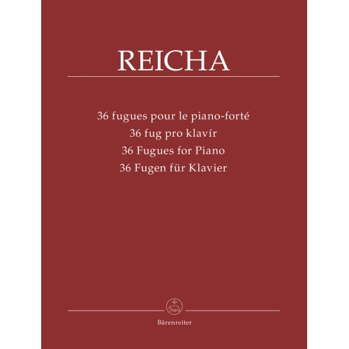 Reicha, Antonin - 36 Fugues for Piano