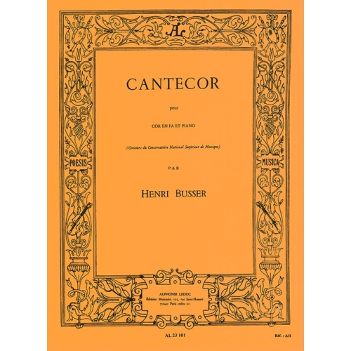 Büsser, Henri - Cantecor...