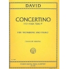 David, Ferdinand - Concertino in E flat major, Op. 4 for Trombone and Piano
