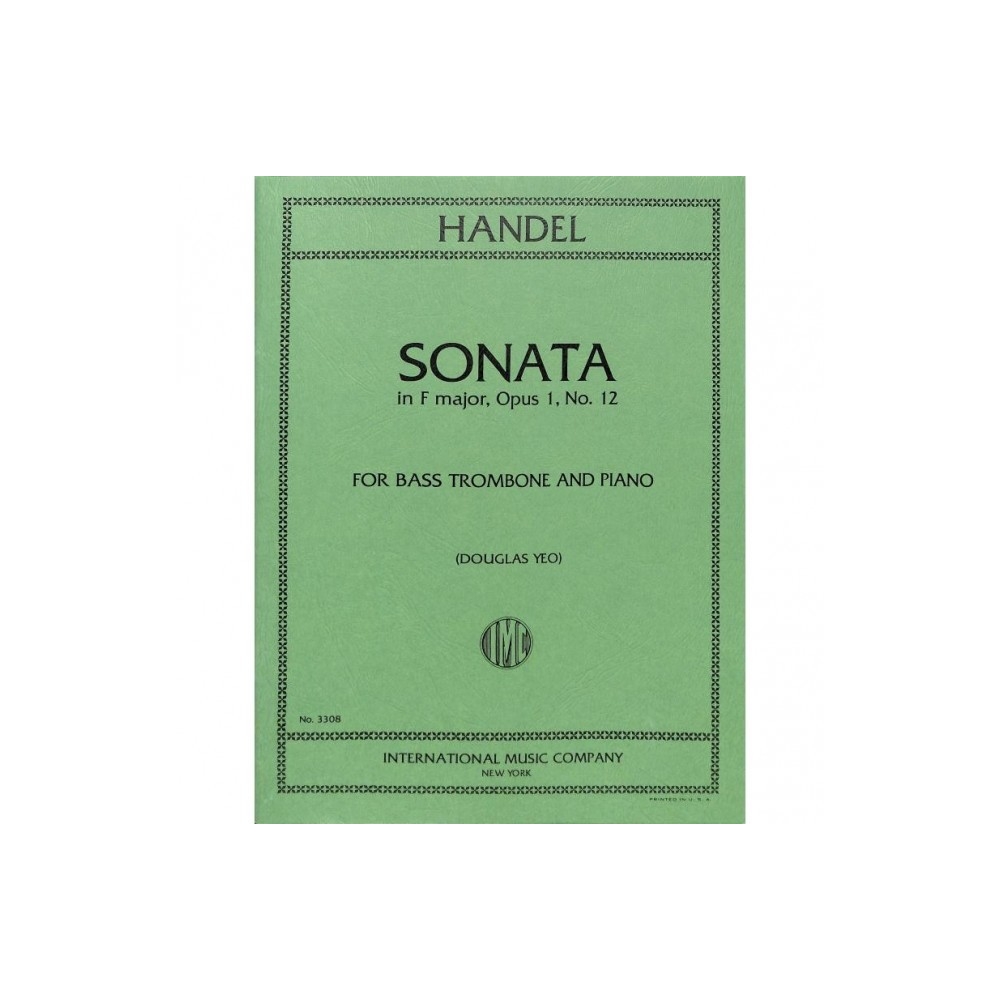 Handel, G.F - Sonata in F Major Op. 1/12