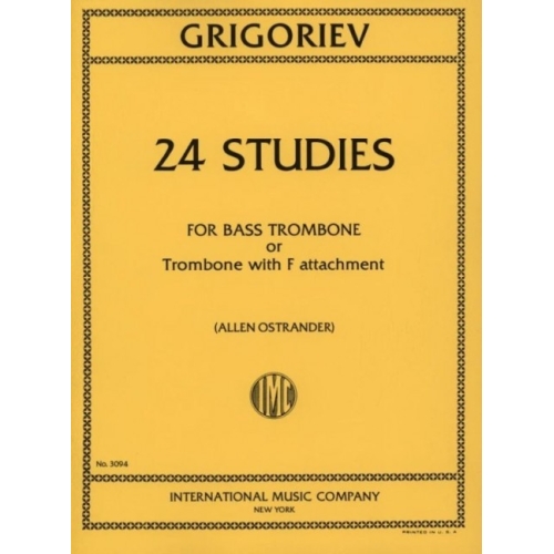 Grigoriev, Borys - 24 Studies 