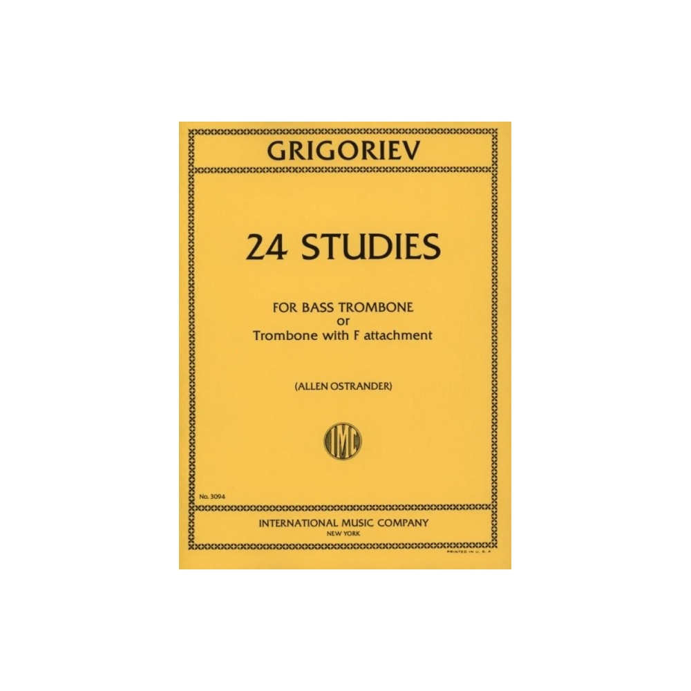 Grigoriev, Borys - 24 Studies 