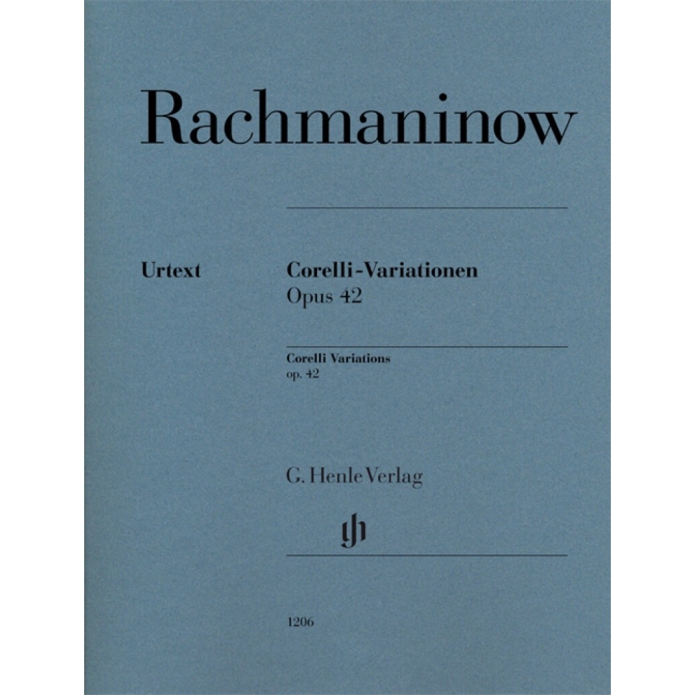 Rachmaninoff, Sergei Wassiljewitsch - Corelli Variations op. 42 